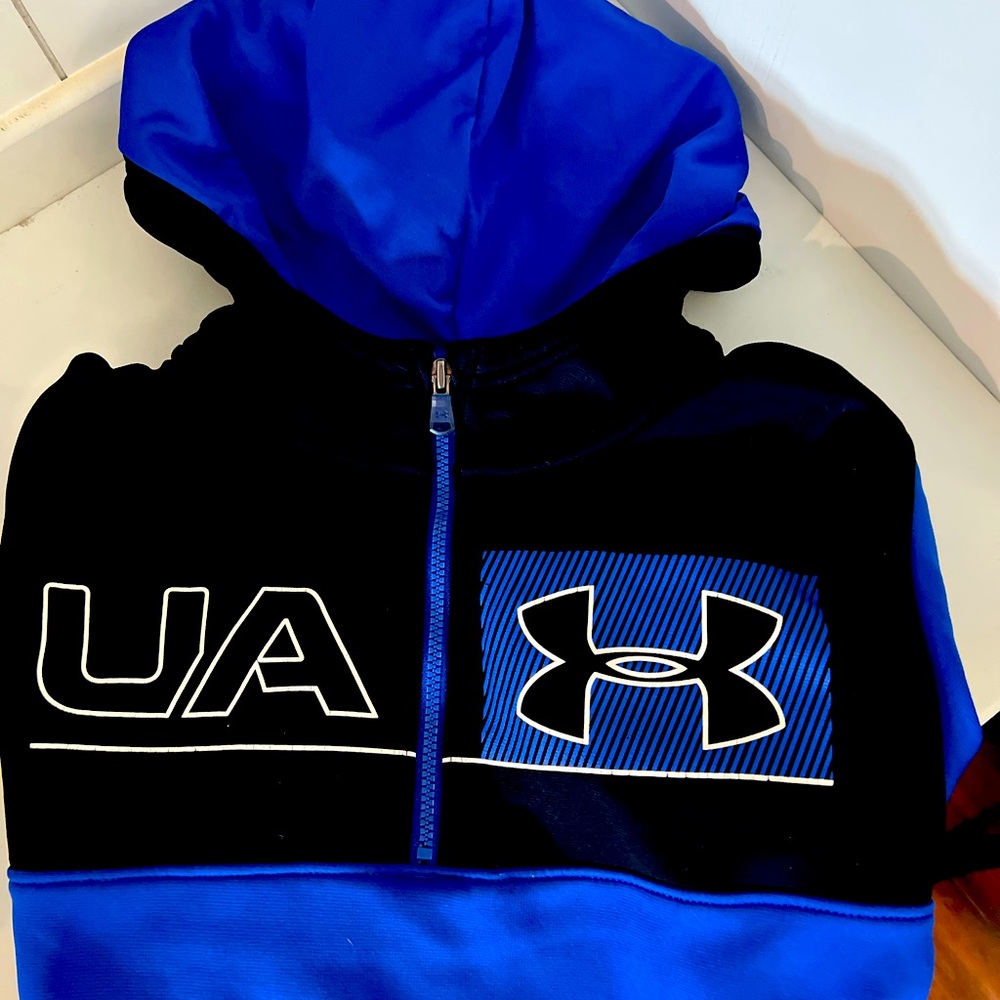Boys Under Armour L/S Sweatshirt Loose Cold Gear YLG